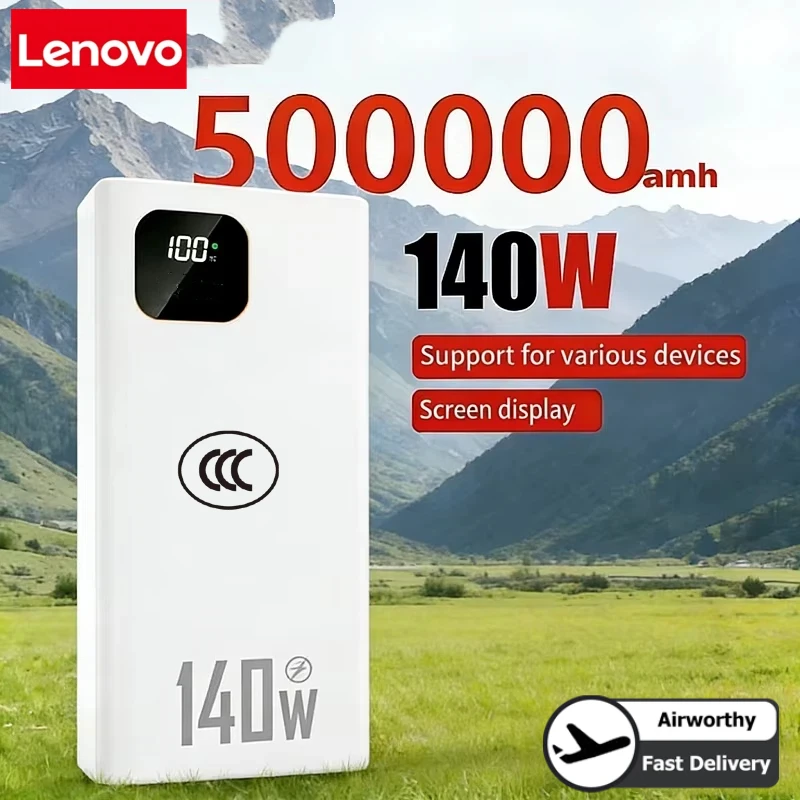 Batterie externe Lenovo 140W 5 - Solar Emergency Charger avis et prix