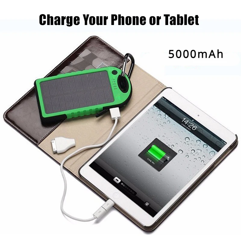 Nouvelle batterie externe Port - Solar Emergency Charger avis et prix