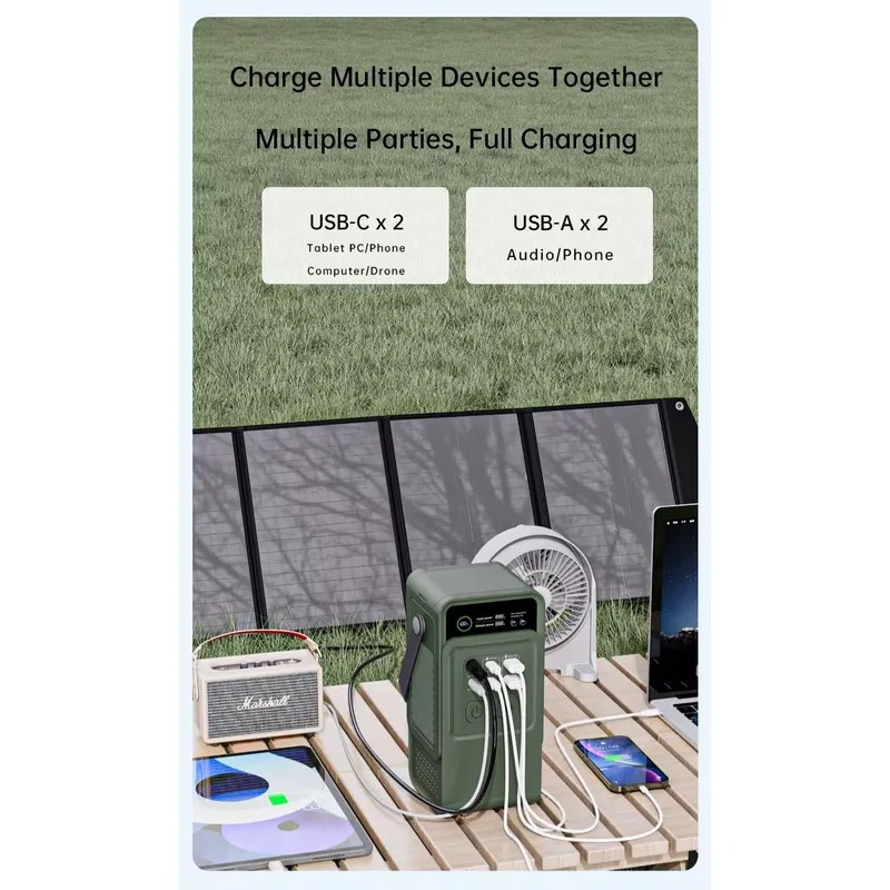 Station d'alimentation portabl - Solar Emergency Charger avis et prix