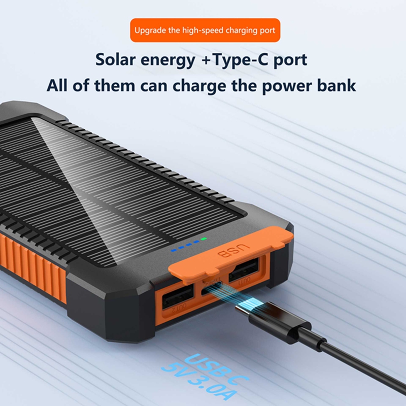 Batterie Externe Solaire 50000 - Solar Emergency Charger avis et prix